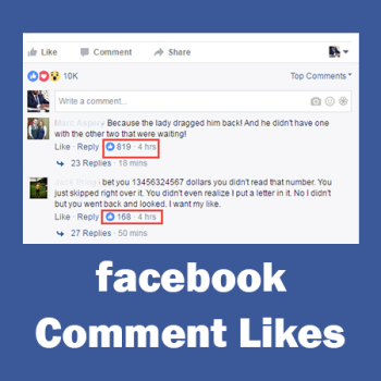 50 Facebook Comment Likes kaufen