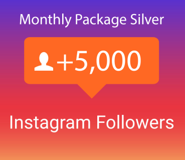 5000 Instagram Followers Monatspaket Silber (30 Tage) kaufen
