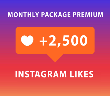 2500 Instagram Likes Monatspaket Premium (30 Tage) kaufen