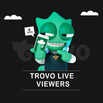 400 Trovo Live Viewers / Zuschauer für Dich