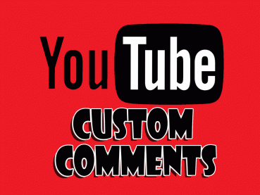 10 YouTube Custom Comments kaufen