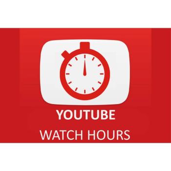 100 YouTube Watch Time Hours kaufen