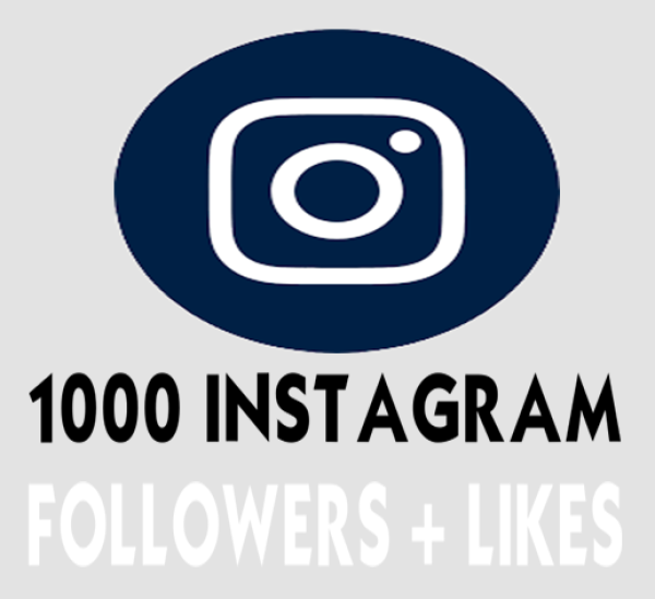 1000+1000 Instagram Followers und likes kaufen