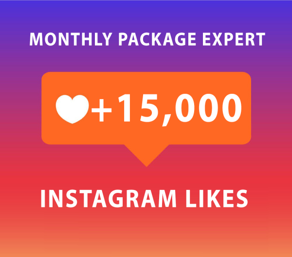15000 Instagram Likes Monatspaket Expert (30 Tage) kaufen