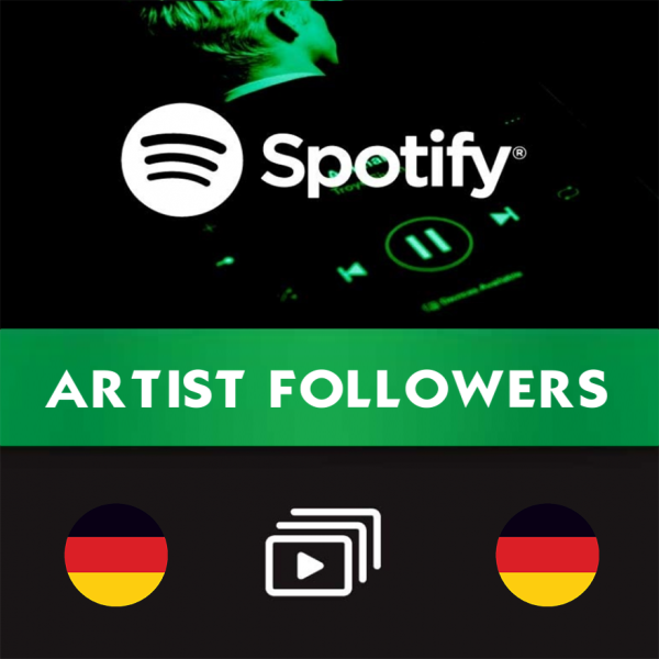 1500 Deutsche Spotify Artist Followers kaufen