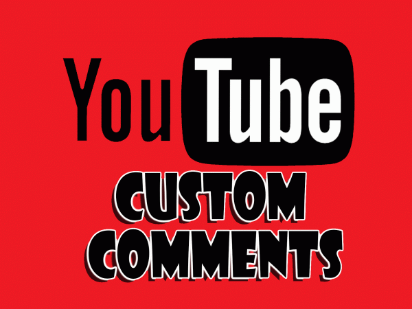 50 YouTube Custom Comments kaufen