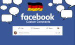 10 Deutsche Facebook Custom Comments / Benutzerdefinierte Kommentare für Dich