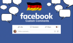 20 Deutsche Facebook Benutzerdefinierte Kommentare kaufen