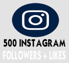 Buy 500+500 Instagram Followers and Likes