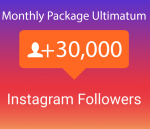 Buy 30000 Instagram Followers Monthly Package Ultimatum (30 days)