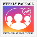 1000 Instagram Followers Weekly Package Basis (7 days)