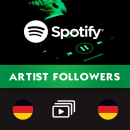 200 German Spotify Artist Followers for you