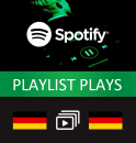 500 Deutsche Spotify Playlist Plays / Abspielen für Dich