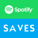 100 Spotify Saves for you