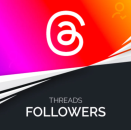 750 Threads Followers / Abonnenten für Dich