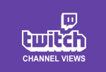 1000 Twitch Channel Views / Aufrufe für Dich