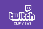 7500 Twitch Clips Views / Aufrufe für Dich