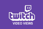 100 Twitch Video Views / Aufrufe für Dich