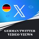 1000 Deutsche Twitter Video Views kaufen