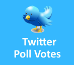 200 Twitter Poll Votes / Umfrage Stimmen für Dich
